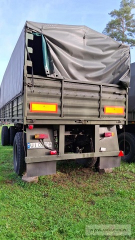 Przyczepa 2-os. D-616 AUTOSAN (ład. 11 500 kg) 